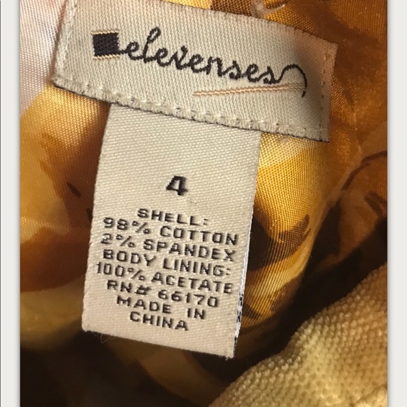 ELEVENSES Coat Jacket Brushed Corduroy Breasted - Picture 8 of 8